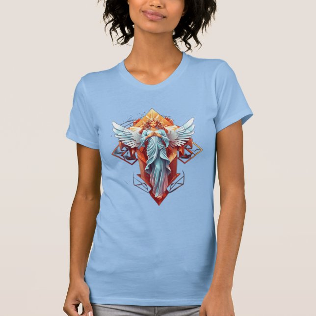 Camiseta Diseño de ángel elegante 1 (Anverso)