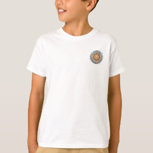 Camiseta Diseño de anillos de árbol y vida oceánica Fusión