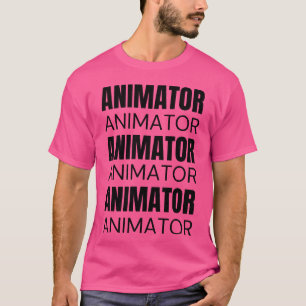 Camiseta diseño de animador para animadores o creadores con