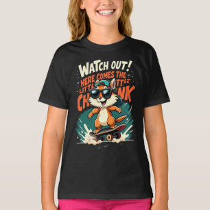 Camiseta 🐿️Diseño de animal de dibujos animados adorable d
