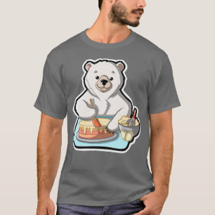 Camiseta Diseño De Animales Kawaii Adorable Para El Oso Pol