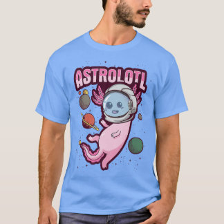 Camiseta Diseño de Aolotl para un ventilador astronauta 