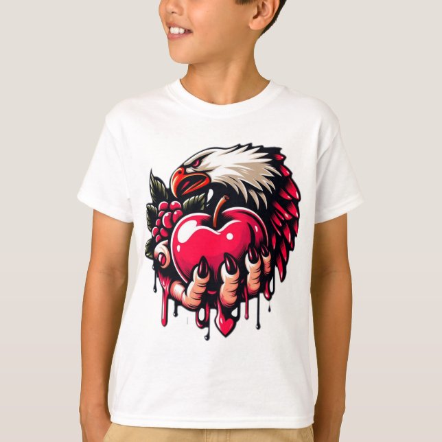 Camiseta Diseño de Apple (Anverso)
