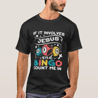 Camiseta Diseño De Apuestas Afortunadas De Bingo Lover Para