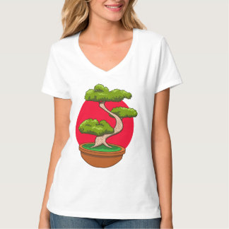 Camiseta Diseño de árbol Bonsai
