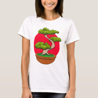 Camiseta Diseño de árbol Bonsai