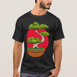 Camiseta Diseño de árbol Bonsái