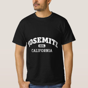 Camiseta Diseño de área de escalada de rock estilo Yosemite