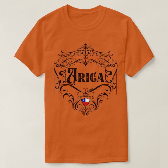 Camiseta Diseño de Arica Vintage (Diseño del anverso)