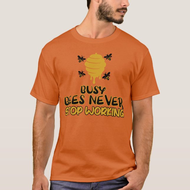 Camiseta Diseño de Armonía de Panal (Anverso)