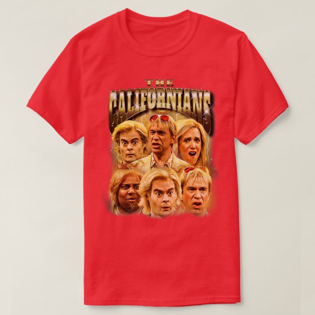 Camiseta Diseño de arranque de los años 90 en California (Diseño del anverso)