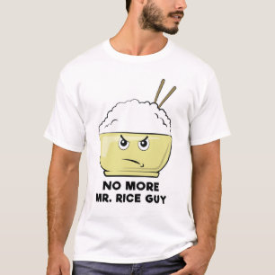 Camiseta Diseño de Arroz Divertido