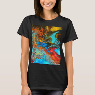Camiseta Diseño de arte abstracto - Colorido