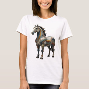Camiseta Diseño de arte abstracto de plata genial