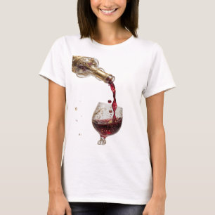Camiseta Diseño de arte abstracto en oro fresco