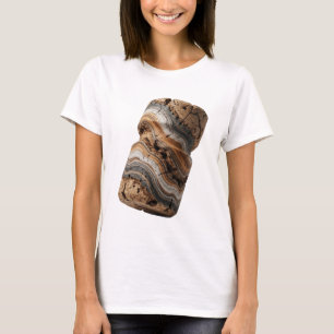 Camiseta Diseño de arte abstracto Gris Chic