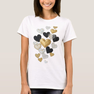 Camiseta Diseño de ARTE ABSTRACTO Gris icónico