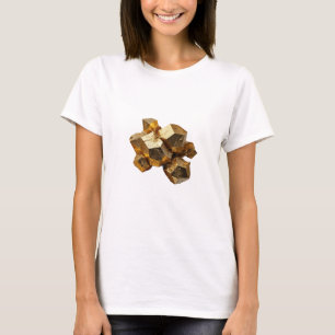 Camiseta Diseño de ARTE ABSTRACTO ingenioso plateado