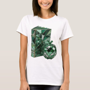 Camiseta Diseño de ARTE ABSTRACTO Plateado Crisp v3