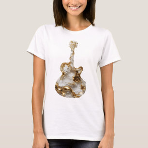 Camiseta Diseño de ARTE ABSTRACTO plateado ingenioso