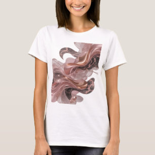 Camiseta Diseño de ARTE ABSTRACTO Witty Gold