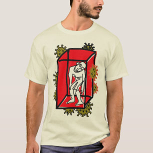 Camiseta Diseño de arte de aislamiento de virus neoexpresio