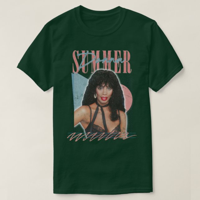 Camiseta Diseño de arte de fans de Donna Summer Retro (Diseño del anverso)
