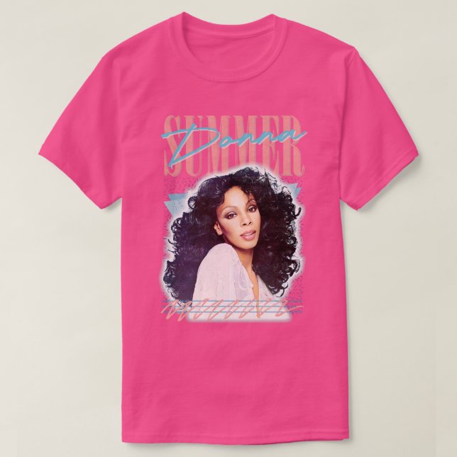 Camiseta Diseño de arte de fans de Donna Summer Retro (Diseño del anverso)