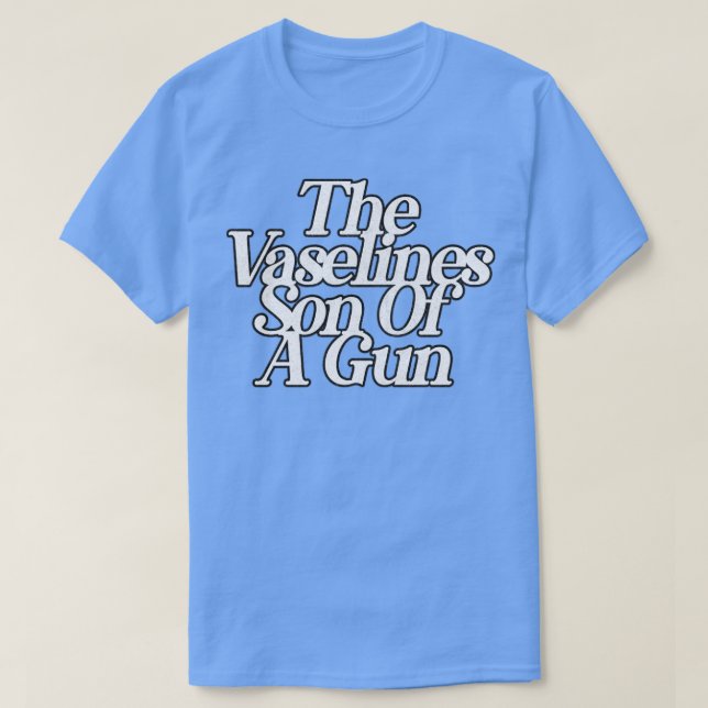 Camiseta Diseño de arte de fans original de Vaslines (Diseño del anverso)