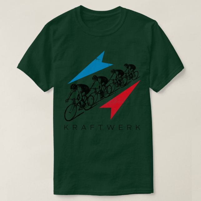Camiseta Diseño de arte de fans originales de Kraftwerk Ret (Diseño del anverso)