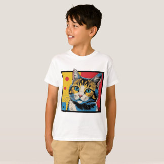 Camiseta Diseño de arte de gato #1