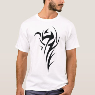 Camiseta Diseño de arte de línea inspirado en tatuajes clás
