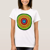 Diseño de arte de mandala abstracto punteado-65904