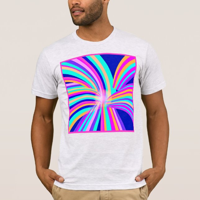 Camiseta Diseño de arte de patrones único (Anverso)