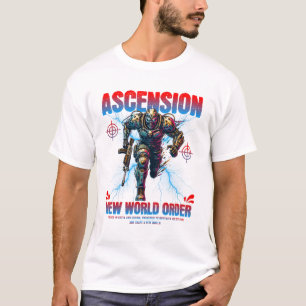 Camiseta Diseño de arte de robot cibernético soldado futuri