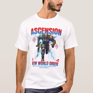 Camiseta Diseño de arte de robot cibernético soldado futuri