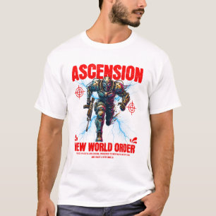 Camiseta Diseño de Arte de Robot Soldado Cibernético Futuri