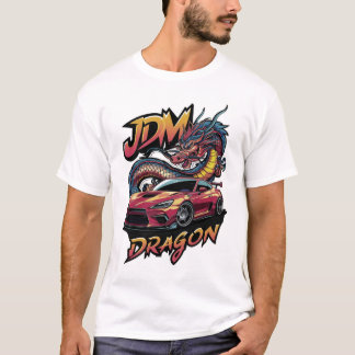 Camiseta Diseño de arte dragónico