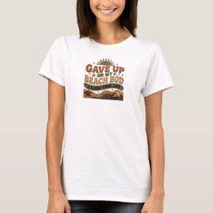 Camiseta Diseño de arte elegante DISEÑOS DE PLAYA PERDIDOS