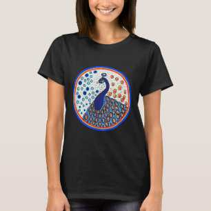 Camiseta Diseño de arte folclórico en el corazón de Pyrams