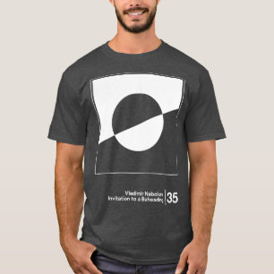 Camiseta Diseño de arte Minimalista de Vladimir Nabokov