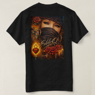 Camiseta Diseño de Arte Mural Arte Callejero Chicano