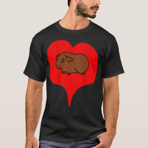 Camiseta Diseño de arte original Cerdo de Guinea Americana 