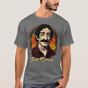 Camiseta Diseño de arte para fans de Jim Croce Retro 1