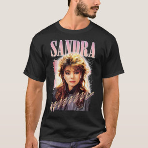 Camiseta Diseño de arte retro de Sandra Cretu 80