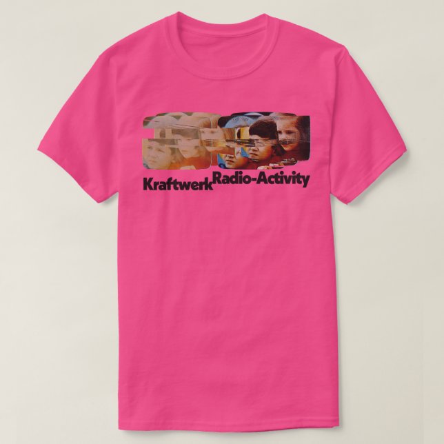 Camiseta Diseño de arte retro original de Kraftwerk (Diseño del anverso)