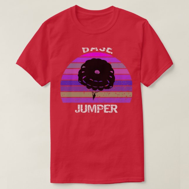 Camiseta Diseño de atardecer retro de puente base (Diseño del anverso)