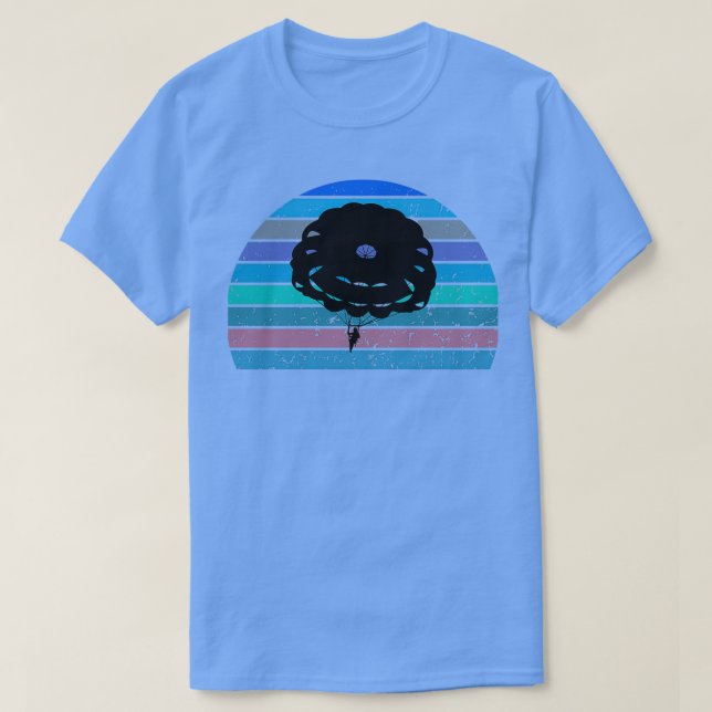 Camiseta Diseño de atardecer vintage base (Diseño del anverso)