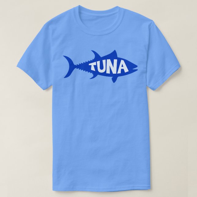 Camiseta Diseño de atún simple (Diseño del anverso)