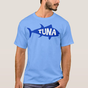 Camiseta Diseño de atún simple